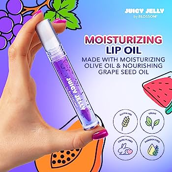 Juicy Jelly Nourishing Lip Oil Grape