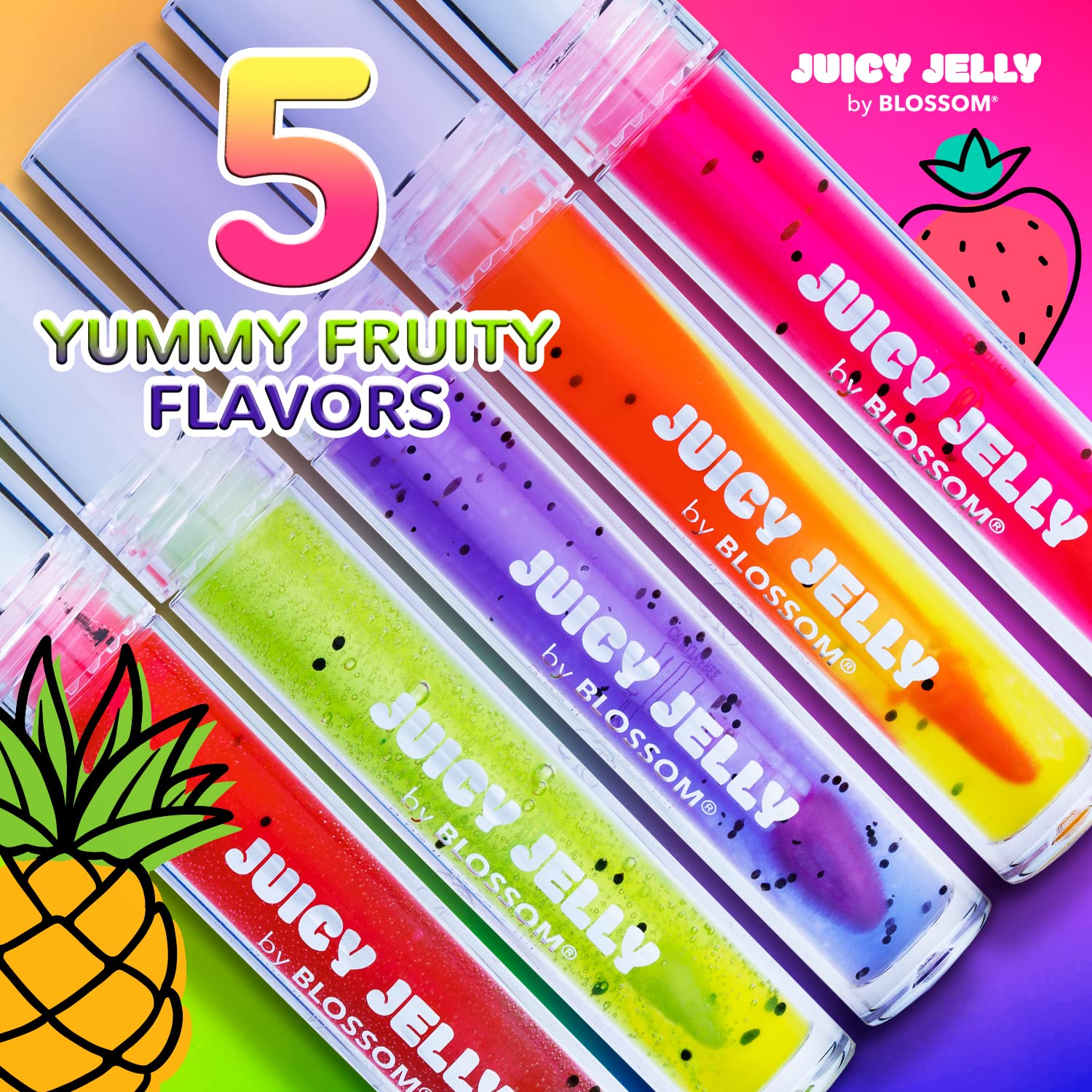 Juicy Jelly Nourishing Lip Oil Strawberry
