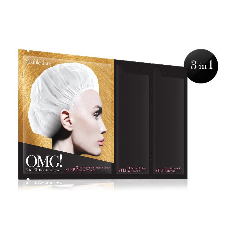 OMG! Premium Package White(4masks with White Hair Band)