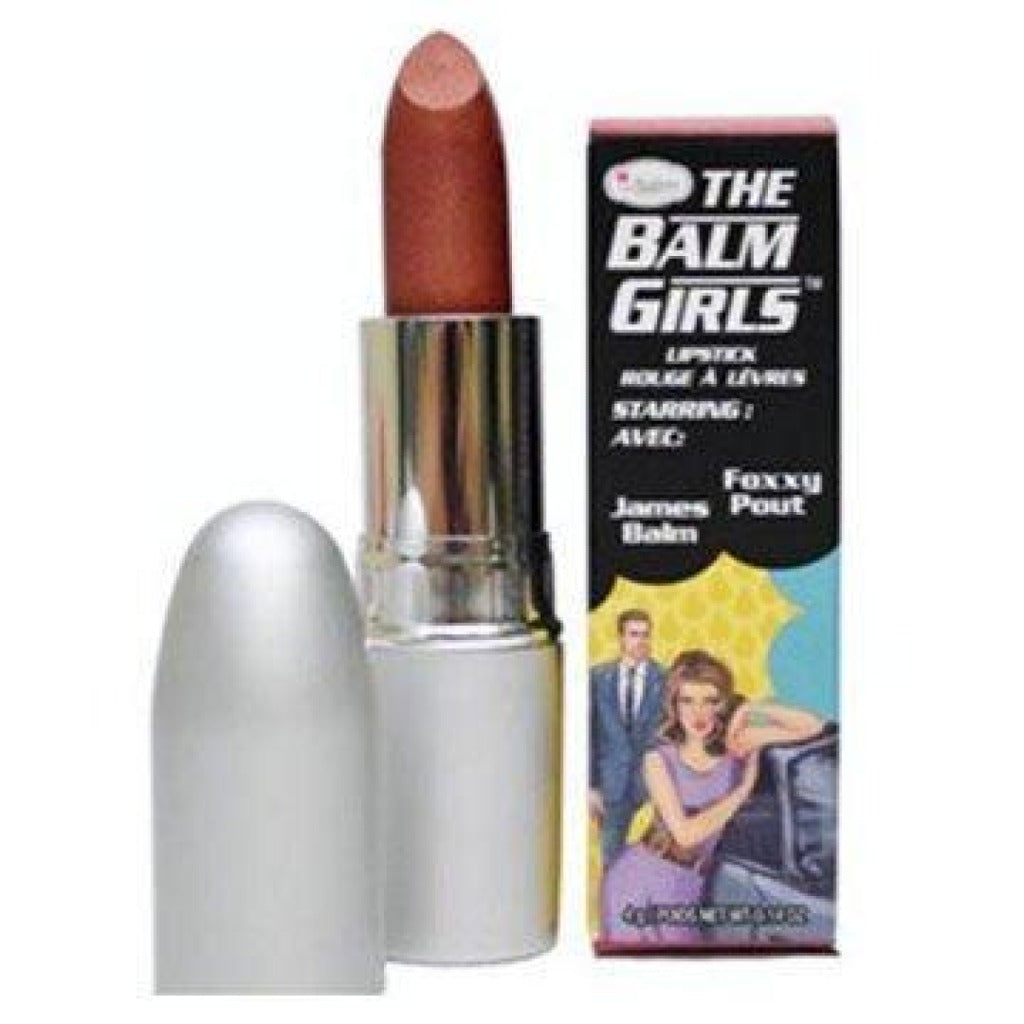 Balm Girls Foxxy Pout Lipsticks - أحمر شفاه  كريمي ذا بالم  The Balm Girls Foxxy Pout