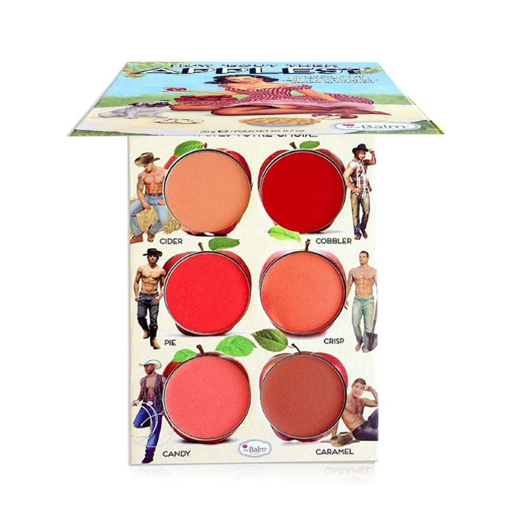  The Balm How 'Bout Them Apples Lip And Cheek Cream Palette - باليت ذا بالم How 'Bout Them Apples Lip And Cheek Cream Palette أحمر الشفاه والخدود 