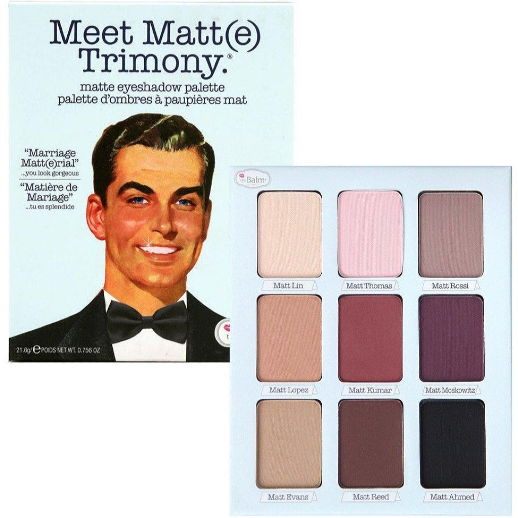  باليت ظلال العيون ذا بالم ميت مات تريموني The Balm Meet Matte Trimony Eyeshadow Palette