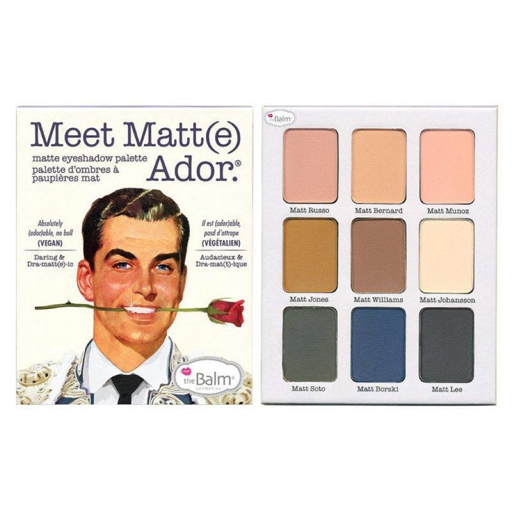 باليت ظلال العيون ذا بالم ميت مات أدور The Balm Meet Matte Ador Eyeshadow Palette