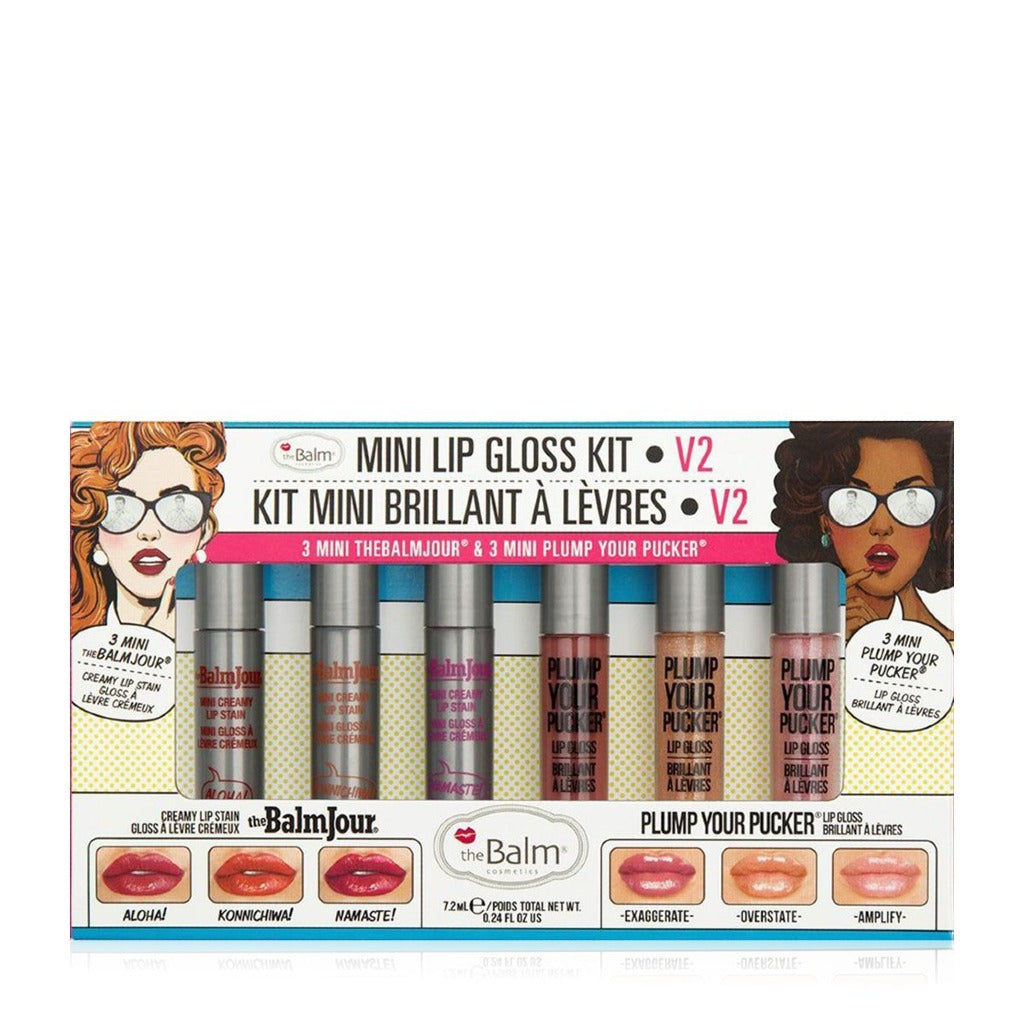 The Balm Mini Lip Gloss Kit V2 - مجموعة ملمع ومورد الشفاه ذا بالم The Balm Mini Lip Gloss Kit - Vol. 2 رقم 2