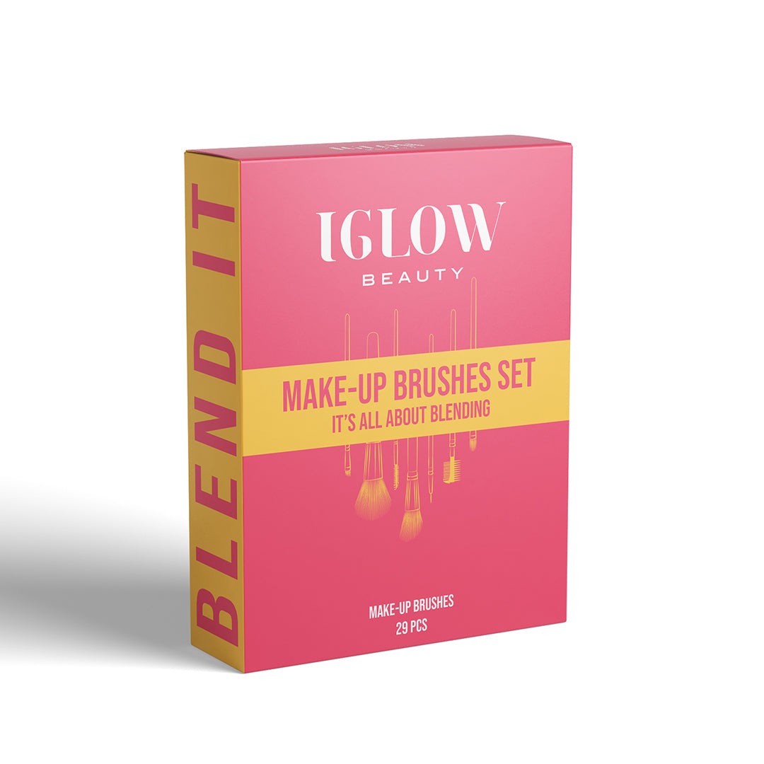 IGlow Makeup Brush Set -29 pcs