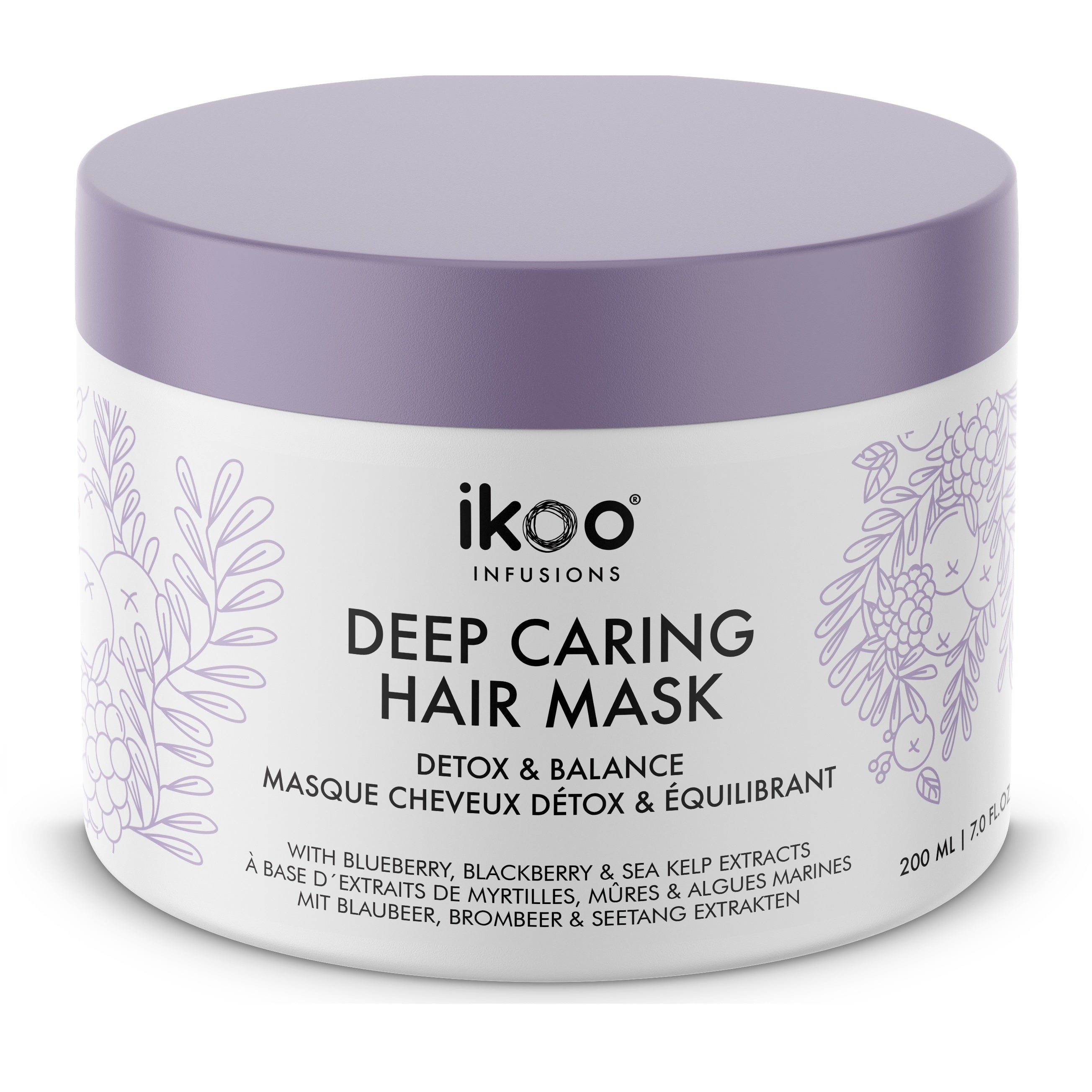 Ikoo Infusions - Deep Caring Mask - Detox & Balance - 200 ml