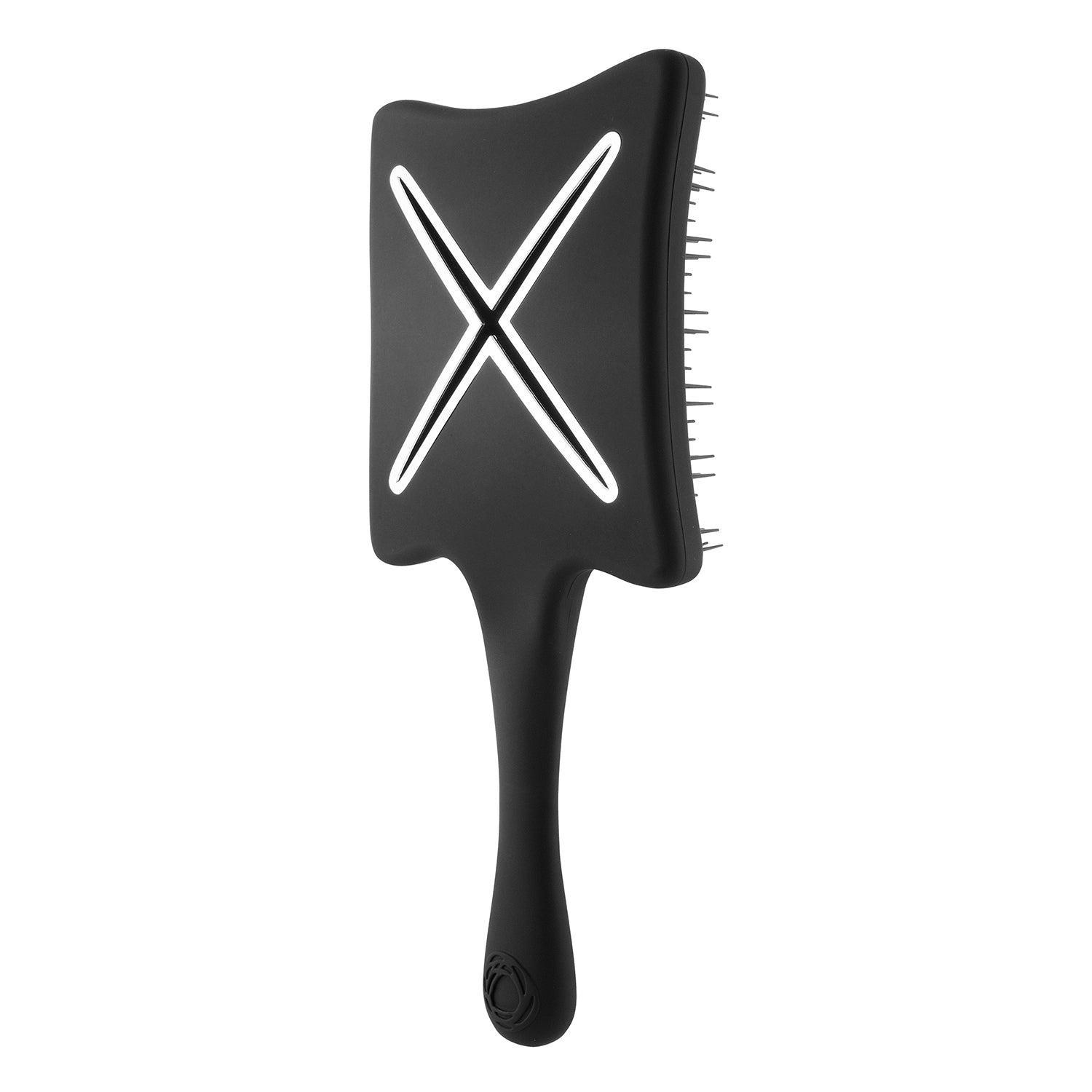 Ikoo Paddle X - Beluga Black hair brush