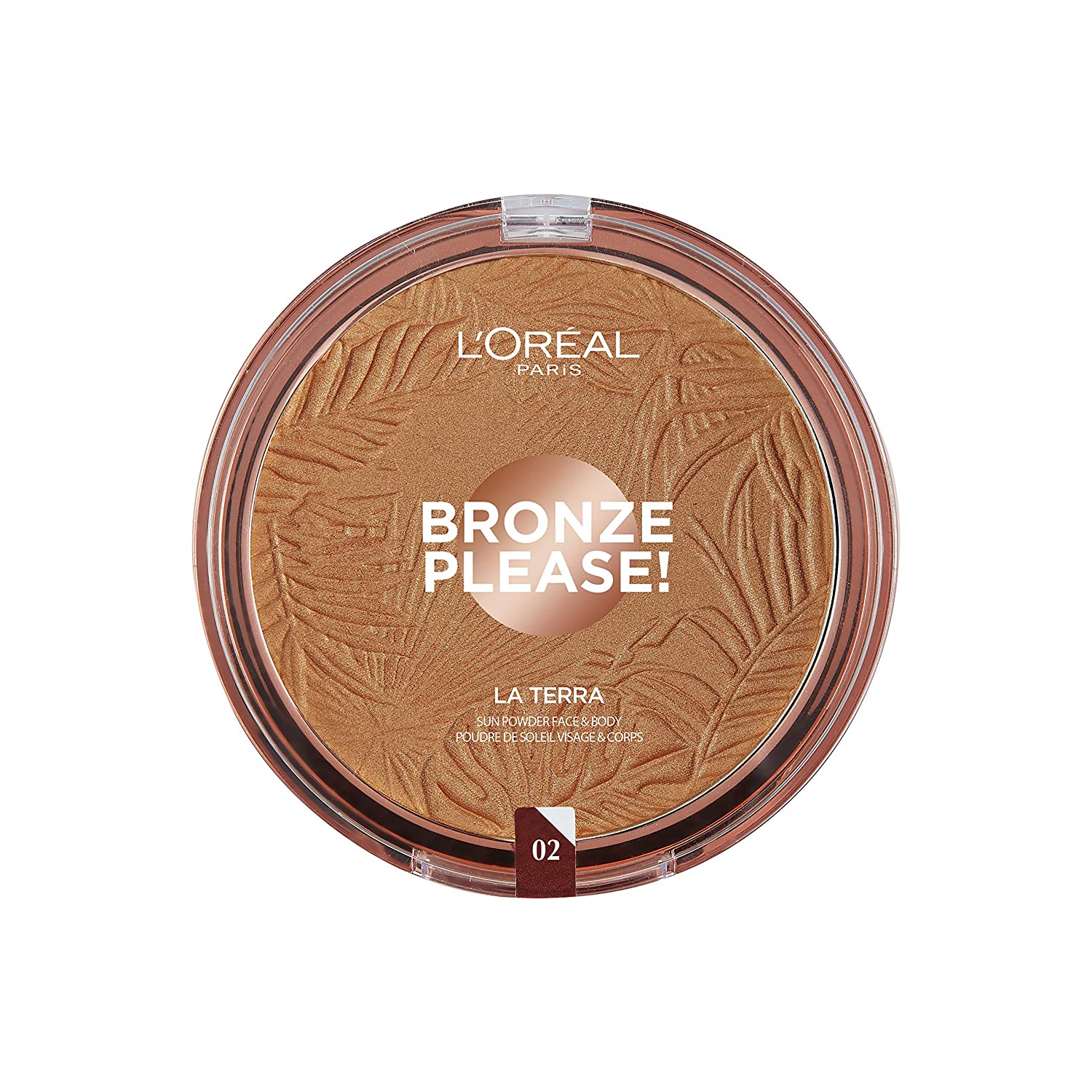 L'Oreal Paris Bronzing Powder Glam Bronze Terra - N 02- Natural Capri-109297