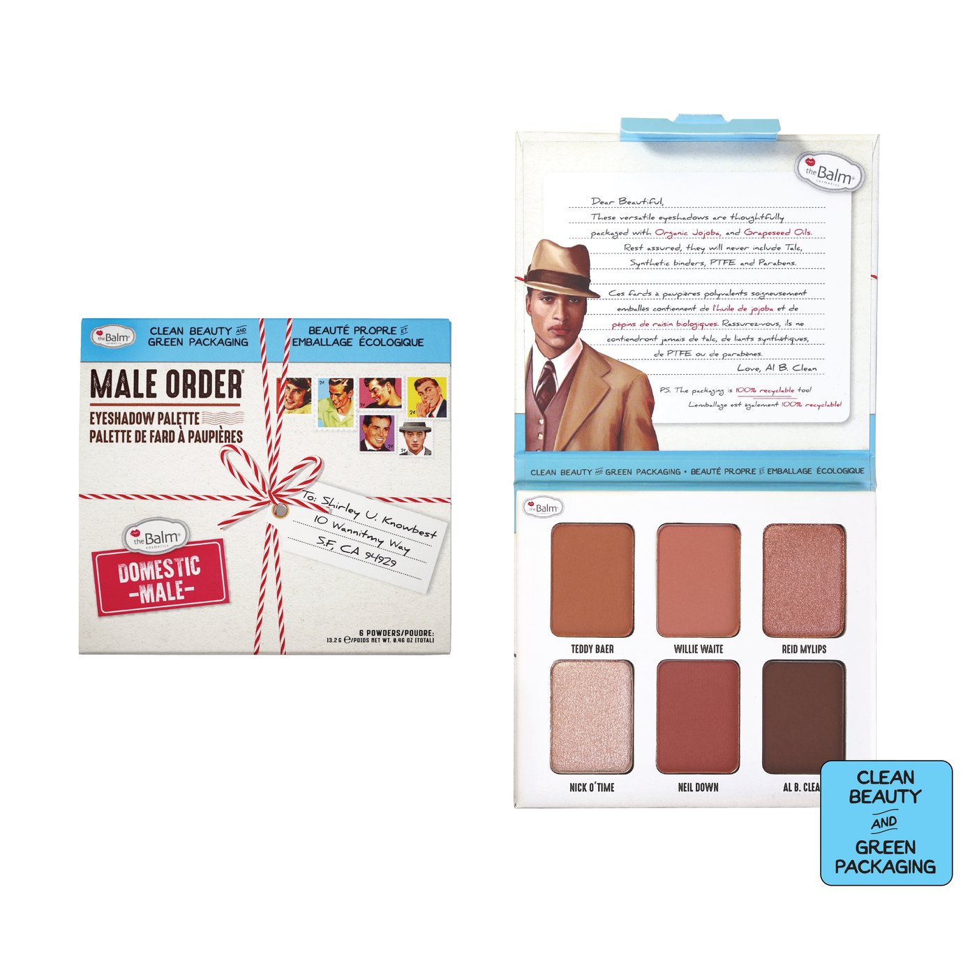 The Balm Male Order Domestic Male Eyeshadow Palette