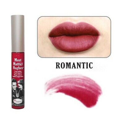 أحمر شفاه سائل ذا بالم  Meet Matte Hughes Romantic  - The Balm Meet Matte Hughes Romantic Liquid Lipstick