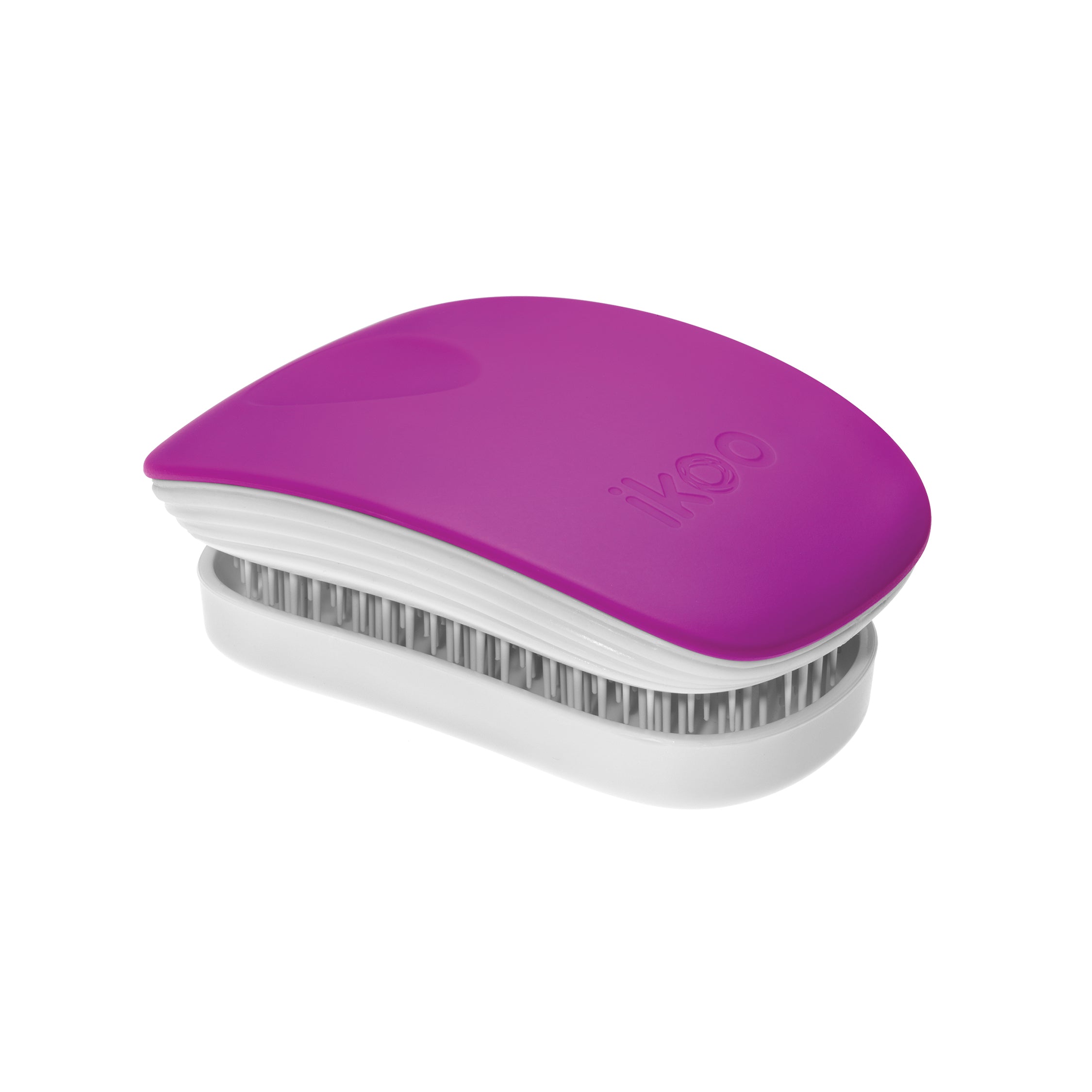 Ikoo Pocket - White - Sugar Plum Hair Brush